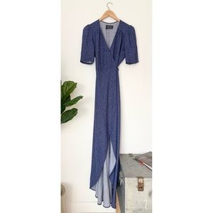 Reformation Maxi Wrap Dress